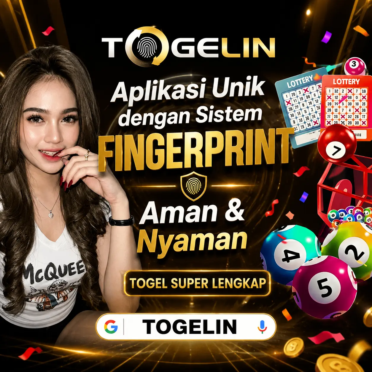 TOGELIN | Aplikasi Unik dengan Sistem Fingerprint Aman & Nyaman